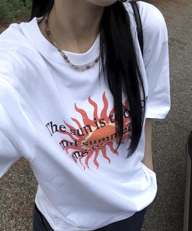半袖Tシャツ サマーサン半袖Tシャツ WHITE