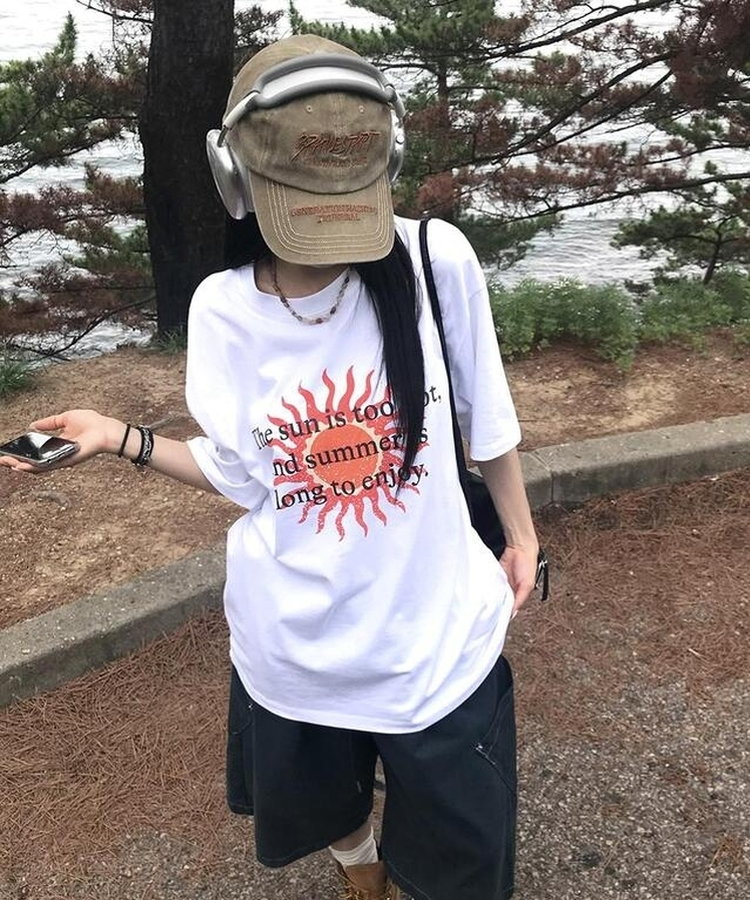 半袖Tシャツ サマーサン半袖Tシャツ WHITE