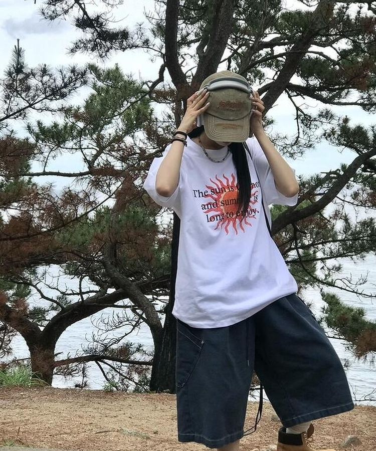 半袖Tシャツ サマーサン半袖Tシャツ WHITE