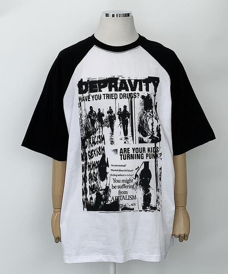 半袖Tシャツ ラグラン半袖Tシャツ