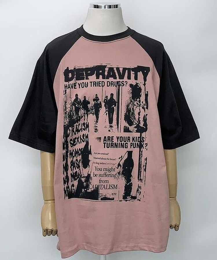 半袖Tシャツ ラグラン半袖Tシャツ