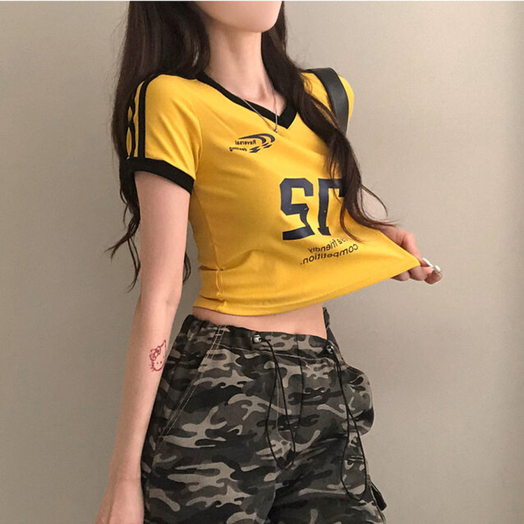 半袖Tシャツ 72ブロックコア半袖Tシャツ(6color) YELLOW