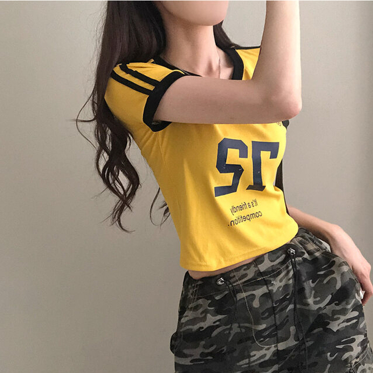 半袖Tシャツ 72ブロックコア半袖Tシャツ(6color) YELLOW