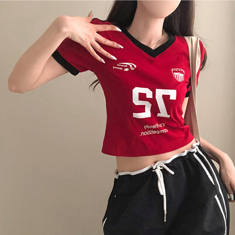 半袖Tシャツ 72ブロックコア半袖Tシャツ(6color) RED