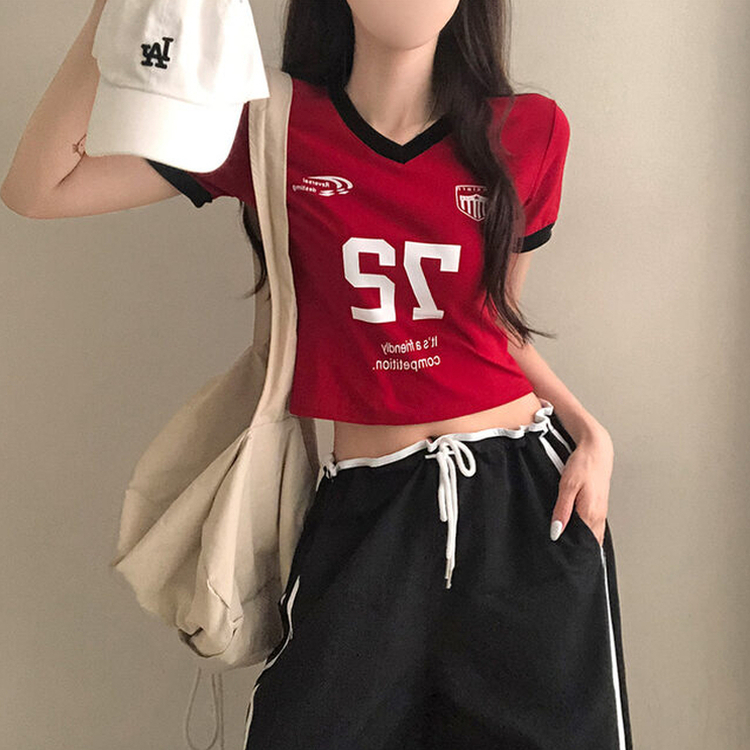 半袖Tシャツ 72ブロックコア半袖Tシャツ(6color) RED