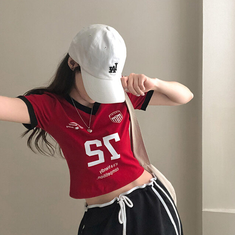 半袖Tシャツ 72ブロックコア半袖Tシャツ(6color) RED