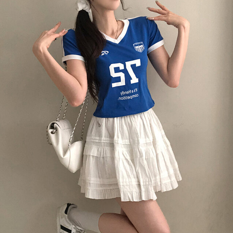 半袖Tシャツ 72ブロックコア半袖Tシャツ(6color) BLUE