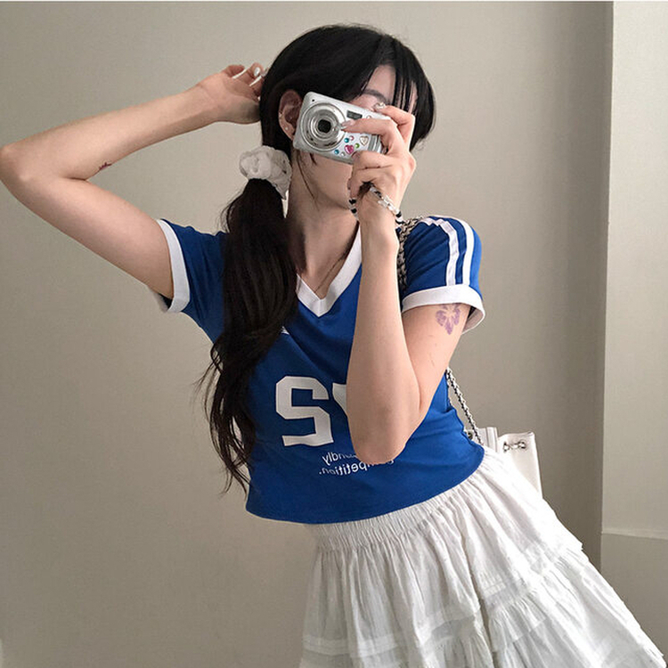 半袖Tシャツ 72ブロックコア半袖Tシャツ(6color) BLUE