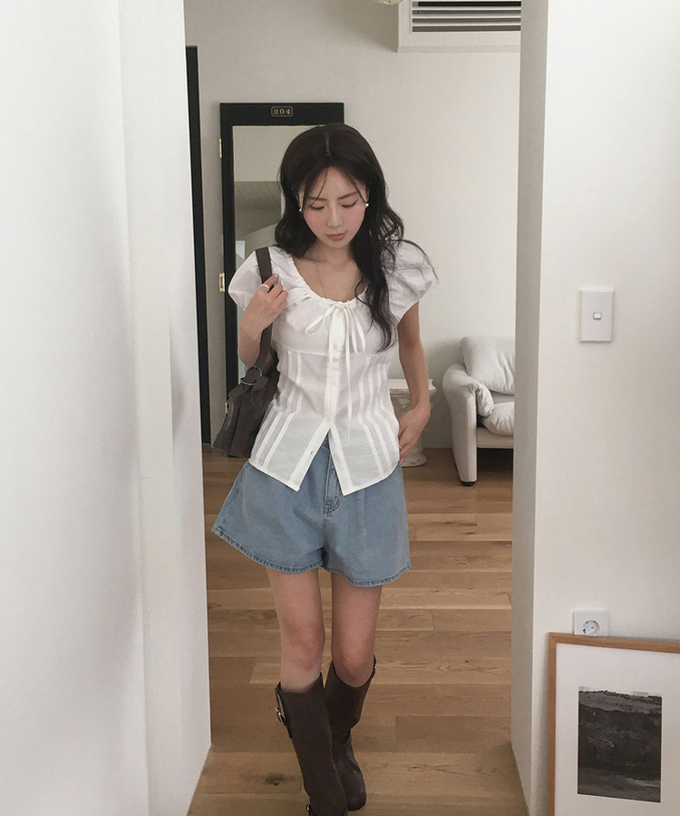 レザービンテージショルダーミニバッグ BROWN