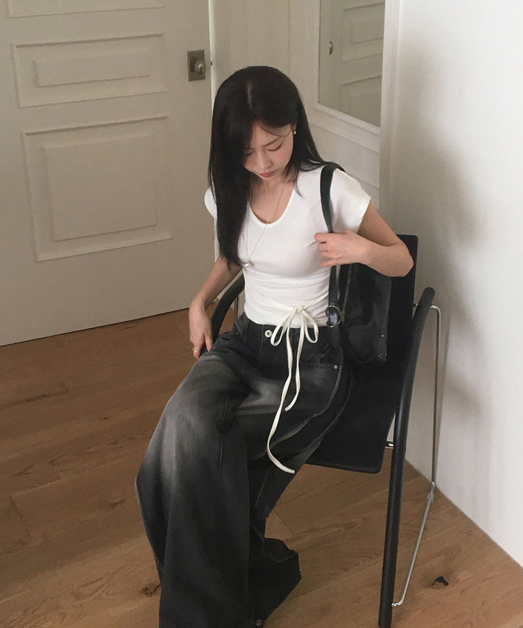 レザービンテージショルダーミニバッグ BLACK