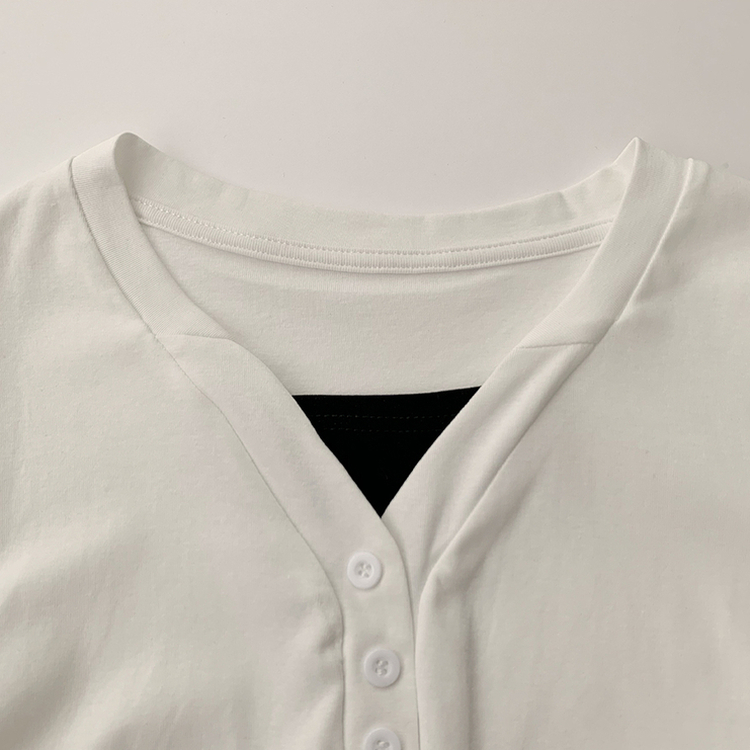 半袖Tシャツ サイドシャーリング半袖Tシャツ