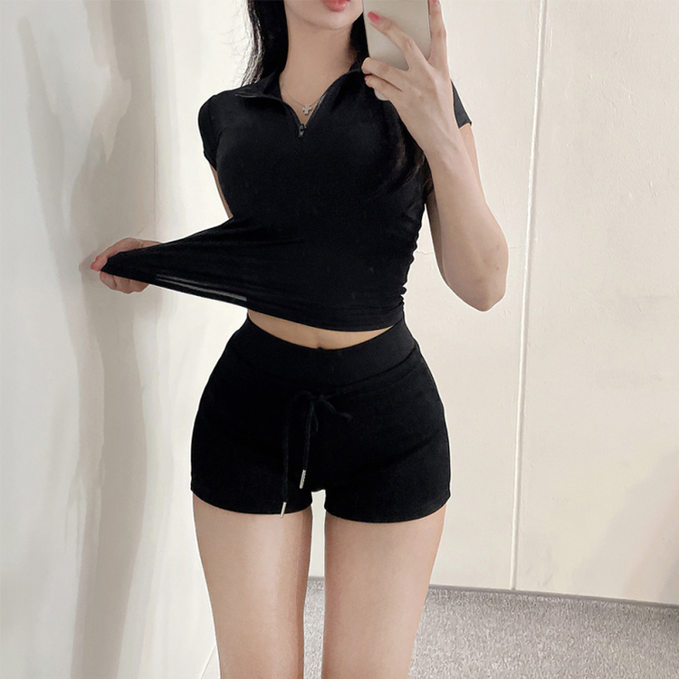 ショートパンツ ショートトレーニングパンツ BLACK