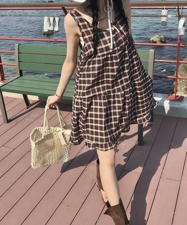 バッグ リボンラタンショルダーバッグ BEIGE