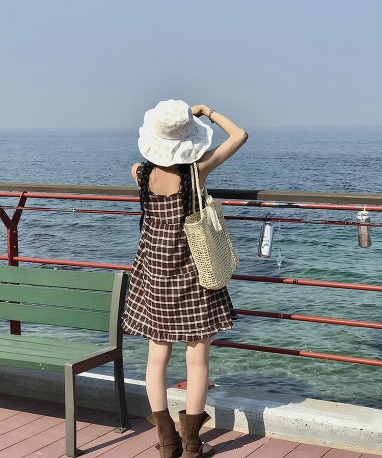 バッグ リボンラタンショルダーバッグ BEIGE