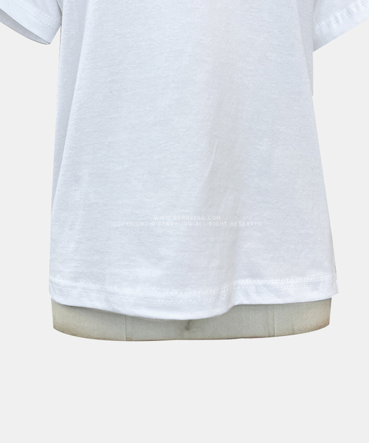 半袖Tシャツ レタリングクロップTシャツ