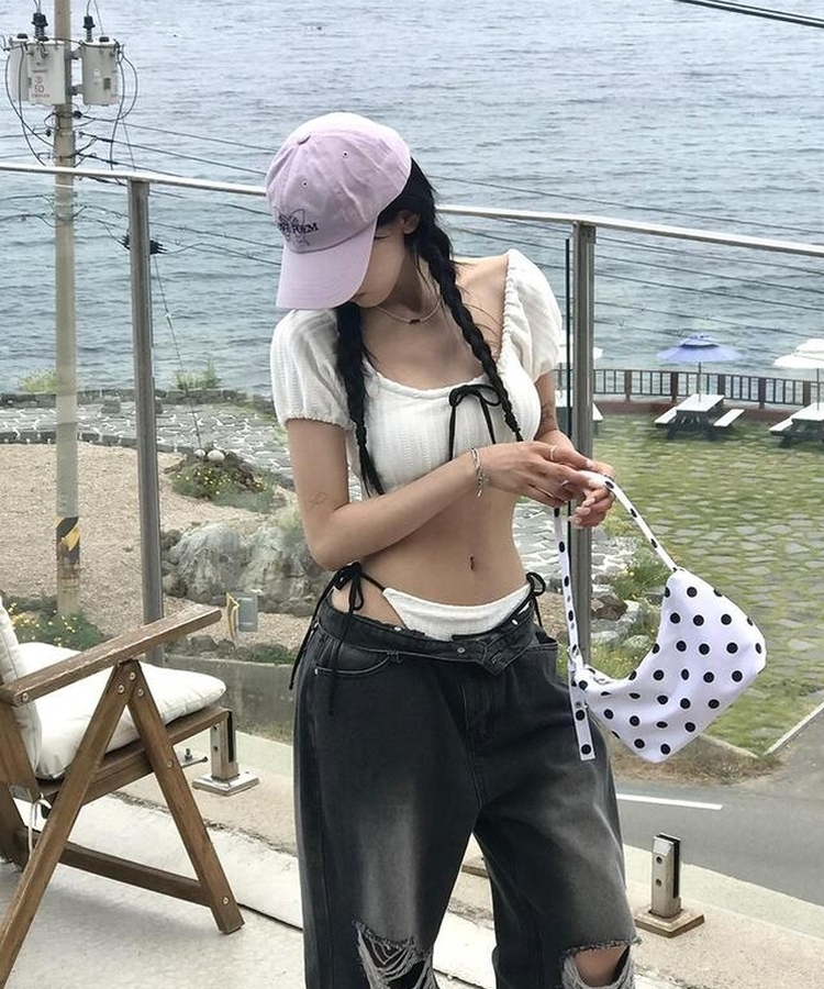 バッグ ドットショルダーバッグ IVORY