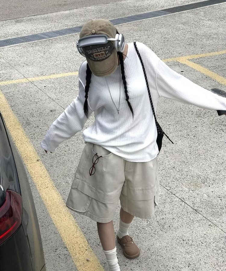 ニット シースルールーズニット IVORY