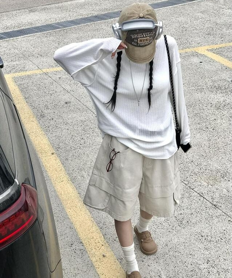 ニット シースルールーズニット IVORY