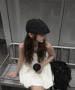 ファッション雑貨 チャーレットハンティングキャップ BLACK
