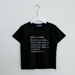 サマーレタリング半袖Tシャツ