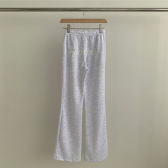 トレーニングパンツ バックレタリングトレーニングブーツカットパンツ(9color)