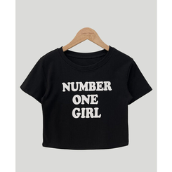 半袖Tシャツ レタークロップ半袖Tシャツ