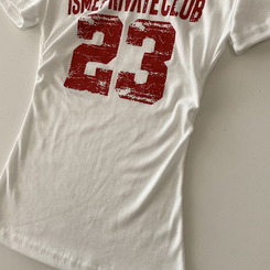 半袖Tシャツ Y2Kラウンドレタリング半袖Tシャツ
