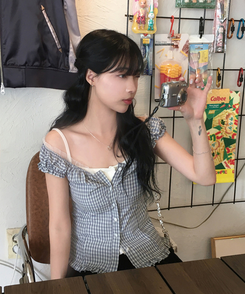 ノースリーブ フリルスリーブレス IVORY