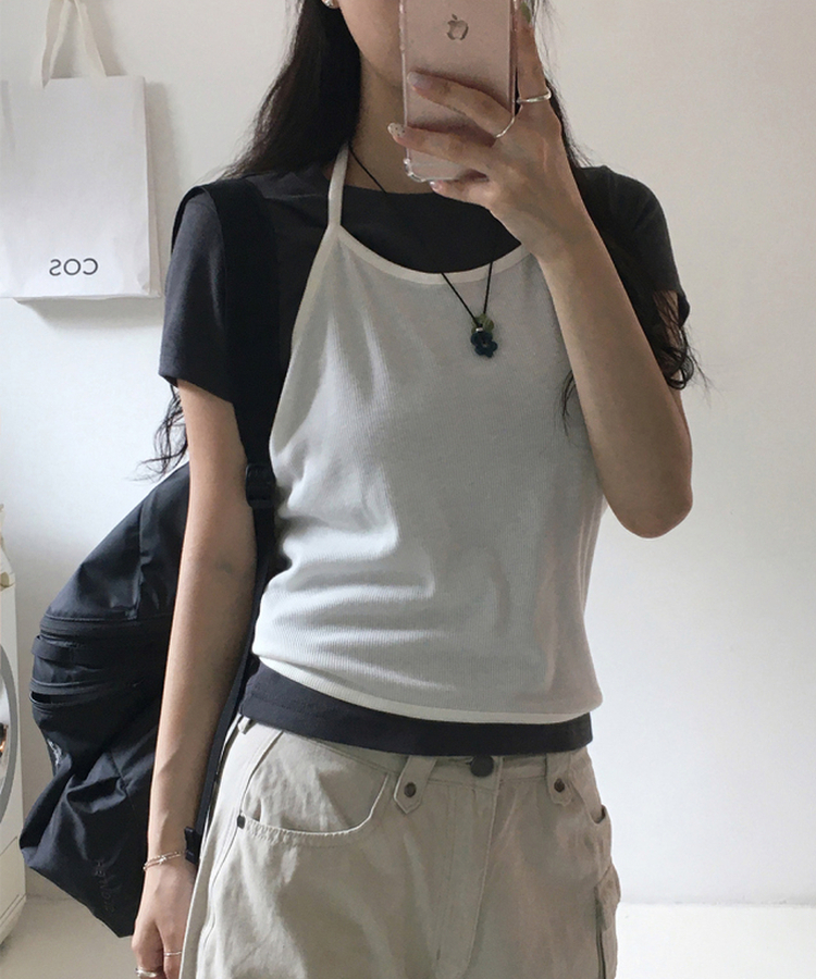 ホールターラップトップ IVORY