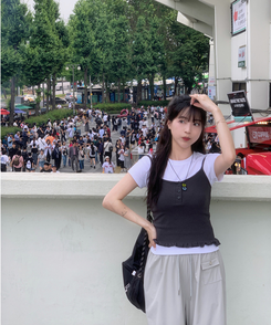 半袖Tシャツ レタリング半袖Tシャツ IVORY