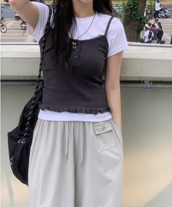 半袖Tシャツ レタリング半袖Tシャツ IVORY