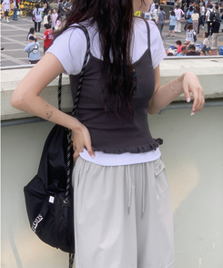 半袖Tシャツ レタリング半袖Tシャツ IVORY