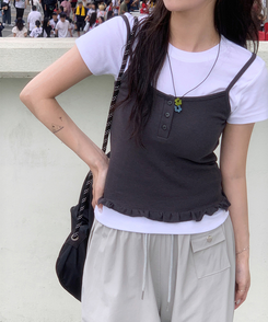 半袖Tシャツ レタリング半袖Tシャツ IVORY