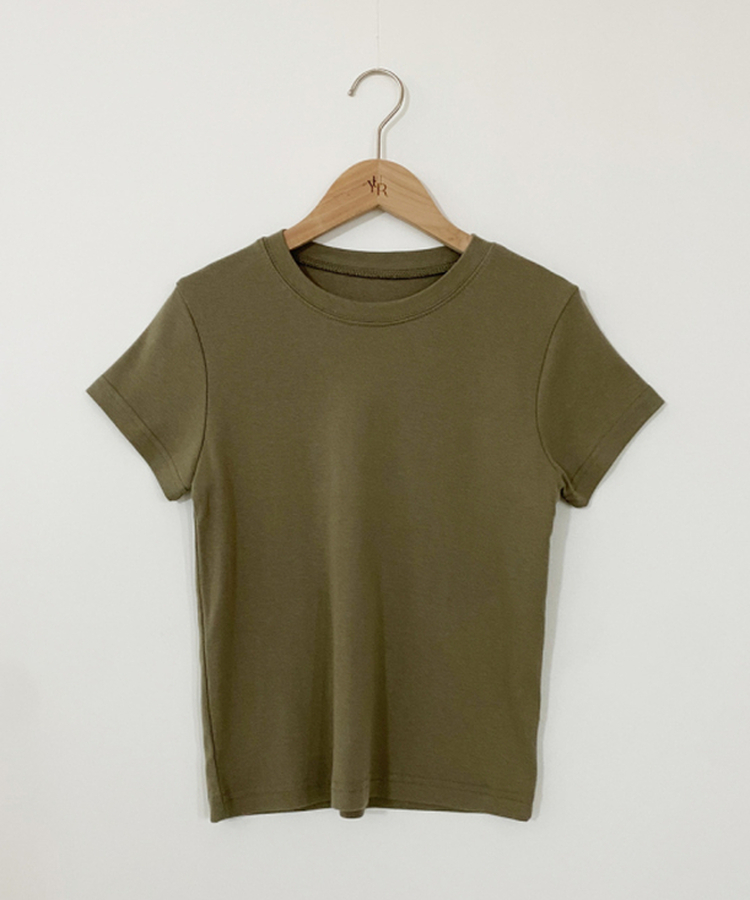 レタリング半袖Tシャツ