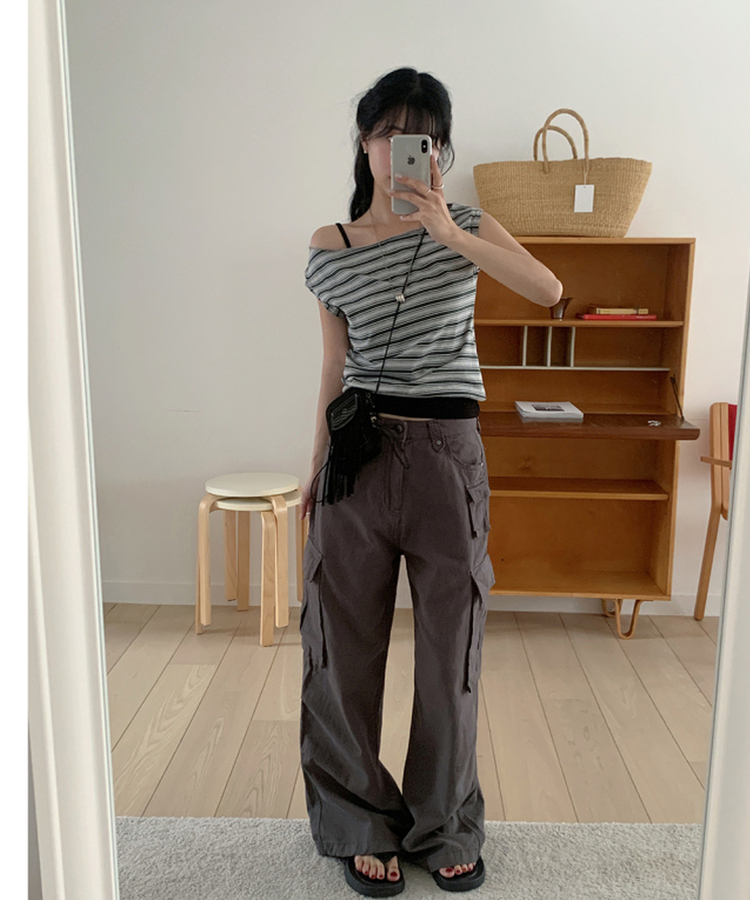 ポケットカーゴパンツ KHAKI