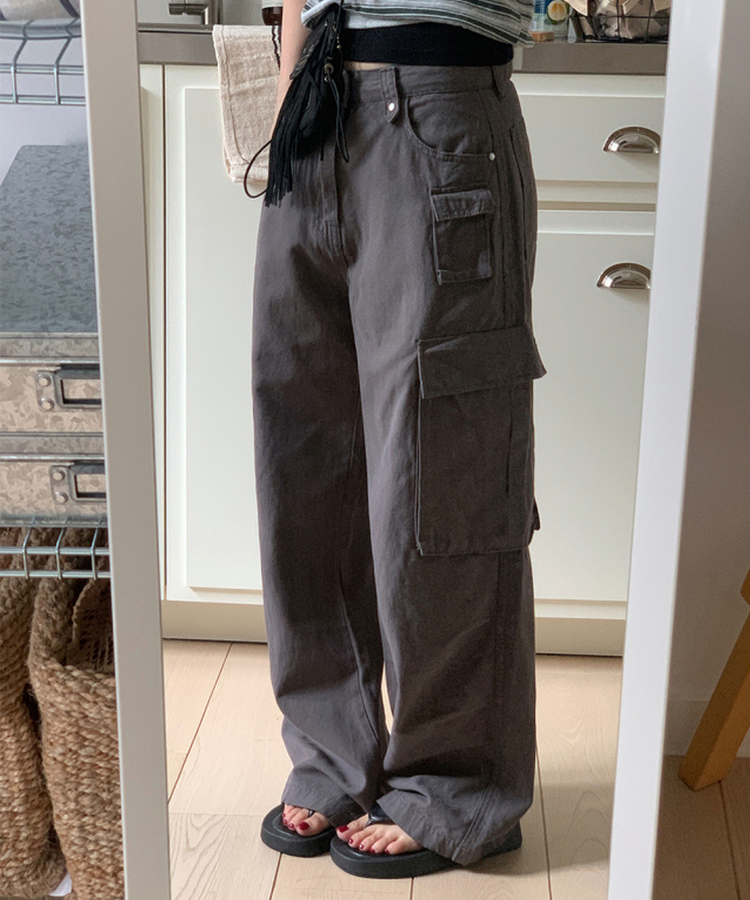 ポケットカーゴパンツ KHAKI