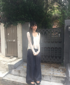 ワイド 【丈別】サマーワイドバンディングパンツ DEEP DENIM