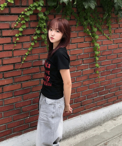 半袖Tシャツ スターレタリング半袖Tシャツ BLACK