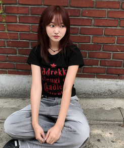 半袖Tシャツ スターレタリング半袖Tシャツ BLACK