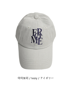 ファッション雑貨 レタリングベースボールキャップ(5color)