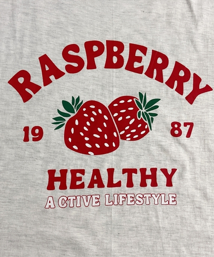 ラズベリールーズ半袖Tシャツ