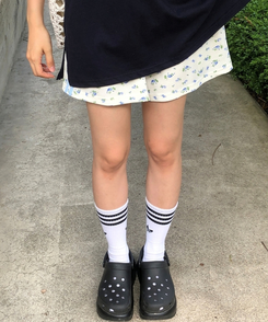 ショートパンツ バンディングフラワーパンツ CREAM