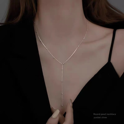 ドロップネックレス GOLD