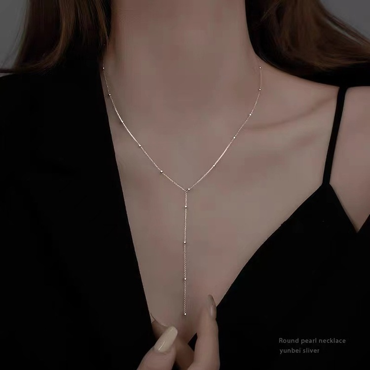 ドロップネックレス GOLD