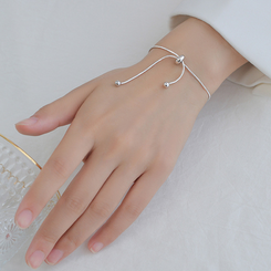 ミニボールチェーンブレスレット SILVER