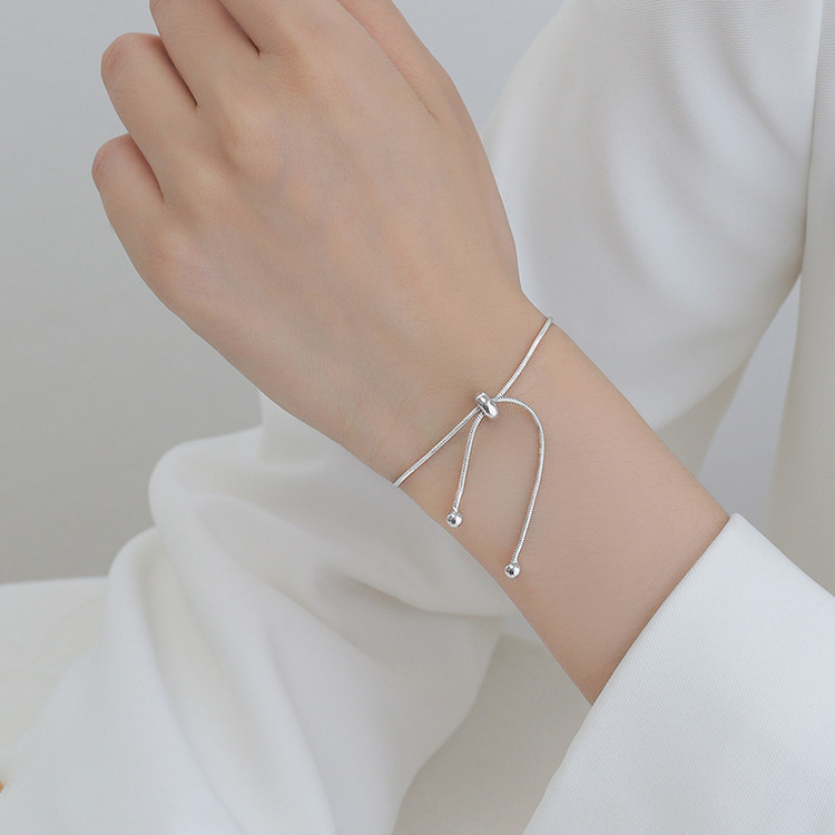 ミニボールチェーンブレスレット SILVER