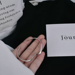 ウェーブブレスレット SILVER