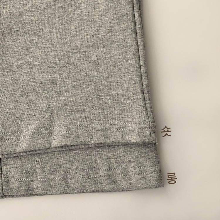 【丈別】ワイドバンディングスリットパンツ(5color)