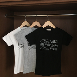 半袖Tシャツ ユニークセミクロップ半袖Tシャツ