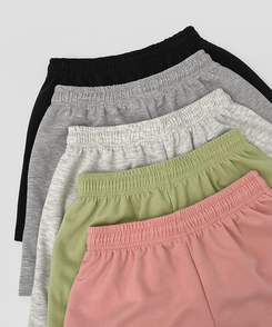 ショートパンツ 【丈別】Aライントレーニングショートパンツ(5color)